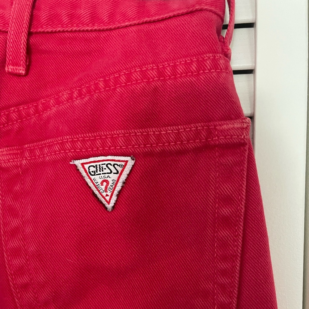 Red Vintage Guess Jeans